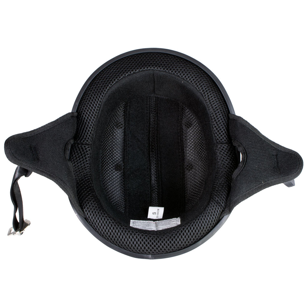 Hot Leathers T68 'Tribal Black' Advanced DOT Motorcycle Skull Cap Helmet