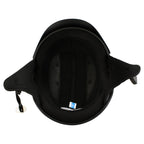 Hot Leathers T70 'Purple Butterfly' Advanced DOT Flat Black Motorcycle Half Face Helmet