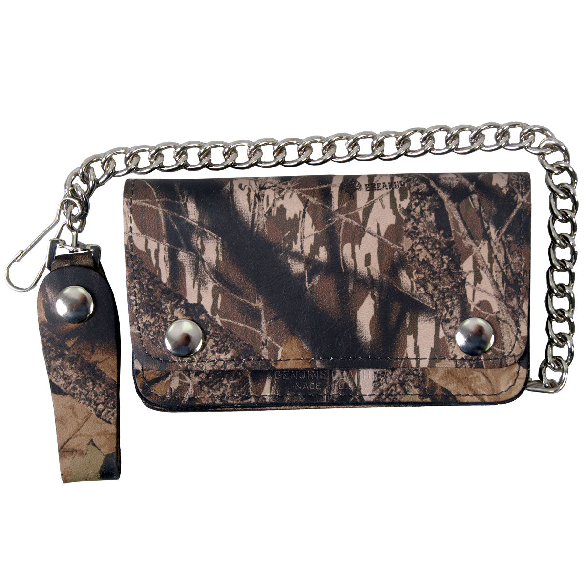 Hot Leathers Hunting Camo 6" Bi-Fold Wallet